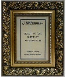 60mm Dahlia Gold Frames